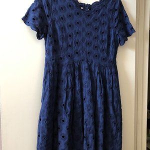 J Crew Eyelet dress